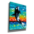 thumbnail image 2 of Epic Graffiti 'Ocean Friends I' by Carolee Vitaletti Canvas Wall Art, 12"x16", 2 of 3