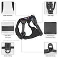 thumbnail image 6 of Picia Mushroom Doodle No-Pull Dog Harness Reflective Front Clip Vest with Handle,Step-in Air Dog Harness,Adjustable 2 Metal Rings 4 Buckles,Easy to Put on & Take Off Medium, 6 of 9