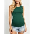 thumbnail image 2 of Women's Maternity Tops Clothes Sleeveless Pregnancy T Shirts, 2 of 8