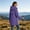 Purple, variant on Lutiedan Waterproof Raincoat for Women Full Zip Long Sleeve Windbreaker Outdoor Hiking Hooded Rain Jacket with Pocket Size S-XXL