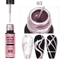 thumbnail image 1 of Pegamento metálico para uñas de alta densidad, para pintar bordes con ganchos, fototerapia, 5 ml, 1 of 2