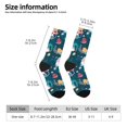 thumbnail image 2 of Balery Garden Gnomes In Flower Calcetas Largas con Estampado para Hombre y Mujer – Suaves y Transpirables, Talla Única (US 5-11), 2 of 6
