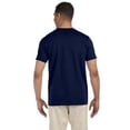 thumbnail image 2 of The Gildan Adult Softstyle 45 oz T-Shirt - NAVY - M, 2 of 2