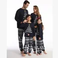 thumbnail image 4 of 2024 Nuevos conjuntos navideños familiares, conjunto de pijamas a juego para mamá, papá y niños, mameluco para bebé y perro, traje suave y suelto de 2 piezas, ropa de dormir, 4 of 5