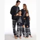 thumbnail image 4 of 2024 Nuevos conjuntos navideños familiares, conjunto de pijamas a juego para mamá, papá y niños, mameluco para bebé y perro, traje suave y suelto de 2 piezas, ropa de dormir, 4 of 5