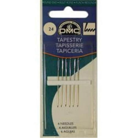 UPC: 0077540382699 | DMC 1767-24 Tapestry Hand Needles – Size 24