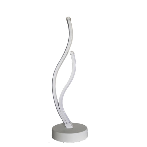 Lámpara moderna en para sala de Dormitorio Iluminión suave - Luz de escritorio de cabecera interior - Cable de 1,5 m - Blanco cálido