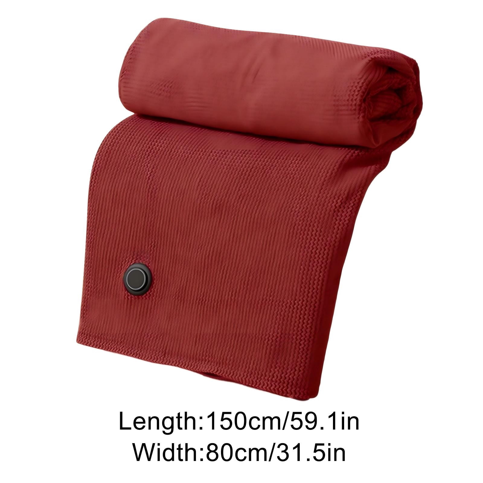 Seyotauo Heated Shawl Wraps for Women, Portable Heated Blanket, Wearable Heated Shawl Cordless, Washable Soft Zipper Electric Cordless Heated Blankets, 2025 Winter Warm USB Powered Heating