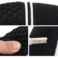 thumbnail image 3 of steering wheel cover car, universal 15 inch woven steering wheel protector cover, soft steering wheel cover protection anti slip black white, 3 of 4