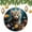 pattern-3, variant on Christmas Ceramic Ornament Cat Sitting Among Flowers Christmas Ornament Keepsake Cute Cat Kitten Christmas Xmas Tree Ornament Decoration Hanging Pendant Decor for Woman Friend Birthday
