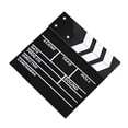 thumbnail image 4 of Tablero de Blapper, Llave de Claz de 20 x 20 cm Ero seco Robust Dry Wooden Multifuncional Compact Black for Decoration For Director, 4 of 8