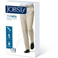 thumbnail image 3 of Jobst for Men Ribbed 20-30 Knee High Compression Socks Black Small, 3 of 4
