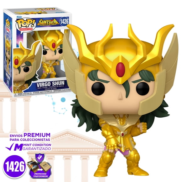 Funko Pop Shun Armadura Dorada De Virgo #1426 Caballeros Del Zodiaco Anime Original Funko Virgo Shun Saint Seiya