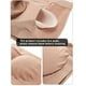 thumbnail image 5 of Sujetador bandeau para mujer, 3 piezas, acolchado, sin tirantes, suave, sin costuras, con parte superior de tubo, varios tamaños (color negro, blanco y nude)., 5 of 5