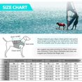 thumbnail image 3 of M, chalecos salvavidas ajustables para perros grandes en estilo deportivo, chalecos flotantes para mascotas con mango suave, buena flotabilidad en el mar/piscina/lago, 3 of 5