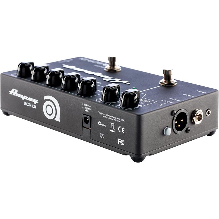 Ampeg SCR-DI Bass DI Preamp w/ Scrambler Overdrive - Walmart.com