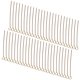 thumbnail image 4 of Alfileres dorados con ojo abierto, 45 mm/1,77 pulgadas, 50 piezas para hacer colgantes de joyería con cuentas y manualidades, accesorios y suministros, 4 of 8