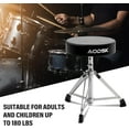 thumbnail image 5 of AODSK Drum Throne, Padded Foldable Seat Chair for Adults, Drummers - Black, 5 of 6