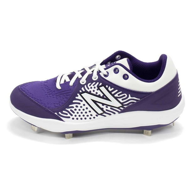 New Balance Men's Fresh Foam 3000 V5 Metal Baseball Cleat, Purple