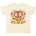 thumbnail image 3 of Inktastic Oktoberfest Squad Fall Leaves Pretzel Boys or Girls Toddler T-Shirt, 3 of 5
