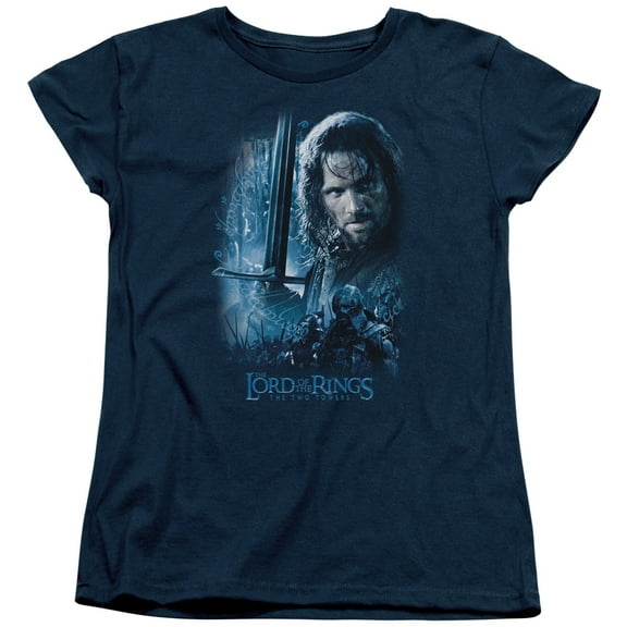 Womens: Lord Of The Rings - King In The Making Apparel Womens T-Shirts - Blue