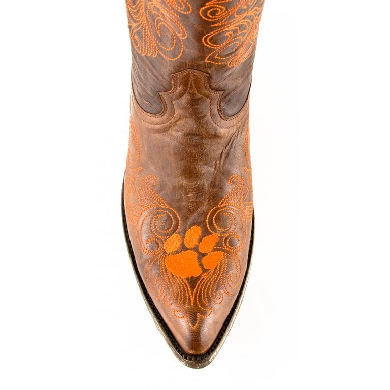 Clemson 2025 cowgirl boots