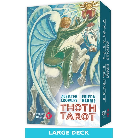 Thoth Tarot Deck Large, Book 1 (Deluxe Edition) (Paperback)