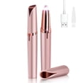 thumbnail image 1 of CHOK 1pc Eyebrow Trimmer  Rechargeable Eyebrow Razor For Women  Painless Eyebrow Hair Remover Tool For Face Nose Hair Removal, 1 of 4