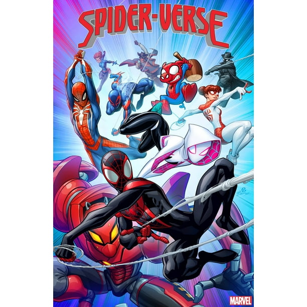 Marvel Spider Verse 1 Patrick Brown Variant Cover Walmart Com Walmart Com