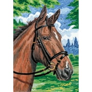 Royal & Langnickel 5"x7" Mini Horse Color Pencil By Number Kit