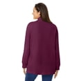 thumbnail image 2 of Woman Within Plus Size Perfect Long-Sleeve Turtleneck Tee (Petite Available), 2 of 6