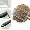 thumbnail image 5 of Gardening Soil Sifter Pack of 2 - Garden Sand Soil Compost Sifter with Handle - Two Garden Sifters (3.8mm and 5mm Mesh), 5 of 6