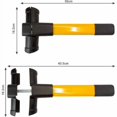 thumbnail image 3 of Universal Vehicle Security Steering Wheel Lock Car Anti-theft Device Anti-theft, 3 of 4