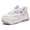 Purple, variant on Yiomxhi Kids Roller Shoes, Girls Boys Sneakers with Wheels, Become Sport Sneaker for Birthday Christmas Children Gift, Adjustable Roller Skates Suitable for School Outdoor