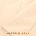 thumbnail image 6 of WHAMVOX  Waterproof Curtain for Shower Window Bathroom Curtains Beige, 6 of 8
