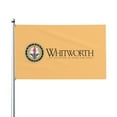 Whitworth A University Flag 3x5 Outdoor ,Sewn Stripes, Stronger Brass ...