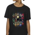thumbnail image 3 of DC Comics Girls Black Adam JSA Complete Group Cotton T-Shirt, 3 of 4