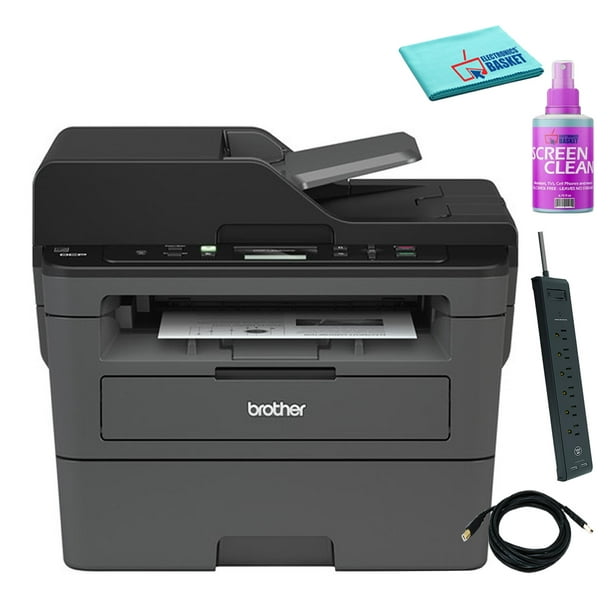 Brother DCP-L2550DW All-in-One AIO Monochrome Laser Printer Deluxe Bundle