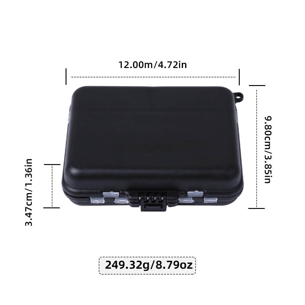 Suodoka 239‑Piece All‑In‑One Fishing Tackle Kit – Hooks, Swivels, Sinker Weights, Float Bobbers, 3‑Way Swivels & More in a Portable, Transparent Compartment Box