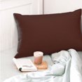 thumbnail image 6 of Disketp Pillow Covers Brown Pattern Throw Pillow Case Cushion Covers,Cushion For Bedroom,Couch,Home-20"X30", 6 of 9