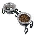 thumbnail image 1 of QT Dog 3000 1 Qt Classic 4 Inch Tall Diner - Black, 1 of 1