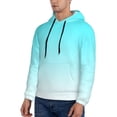 thumbnail image 6 of Mens Tie Dye 3D Print Gradient Pullover Hoodie Long Sleeve Sport Outwear Hooded Sweatshirt Solid Tops Hoodies, 6 of 7