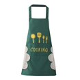 thumbnail image 2 of Delantal de cocina para el prueba de aceite con bolsillos grandes Delantal para adultos unisex Cocinar BBQ Esposa estampado Sunnimix Delantal de cocina, 2 of 7