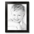 thumbnail image 2 of ArtToFrames 14" x 19" Honors Black with Silver Picture Frame, 14x19 inch Black Wood Poster Frame (WOM-5157),  Pack, 2 of 7