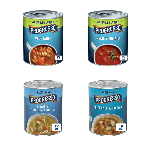 Progresso 8-Soup Pantry Pack – A Nutritious & Flavorful Mix for Busy Lifestyles