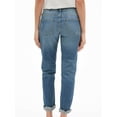 thumbnail image 2 of New Banana Republic Womens Medium Blue Wash Destroyed Girlfriend Jeans Sz 4 6014-7, 2 of 2