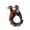 Black and red, variant on Yokua Rugged Winch Hook D Rings Shackles for Truck ATV Towing Upgrades Parts