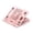 Pink, variant on Adjustable Computer Stand Foldable Laptop Bracket Ergonomic for Desk Computer Stand with 360 Degree Rotating Base