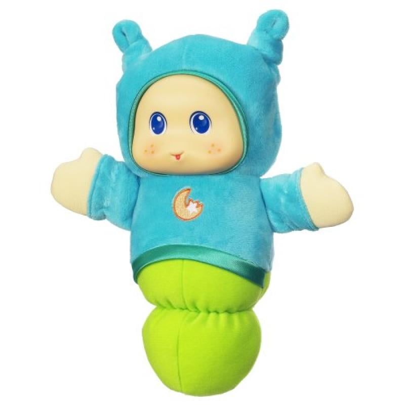 Playskool Lullaby Gloworm Blue Kids Lights & Music Plush Toy 3 Modes for sale online 
