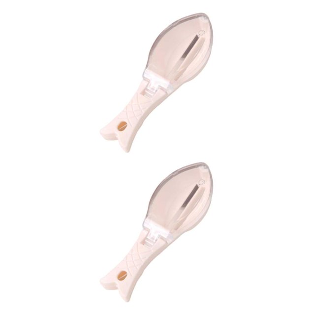 Advancent Removedor de escamas de pescado Escamas Eliminación Raspador Herramienta de raspado Gadget de cocina Type1 NO1
